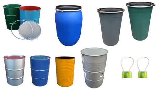 Shipping drum barrel oil - shipping,