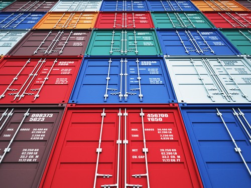 Shipping container skip - &,