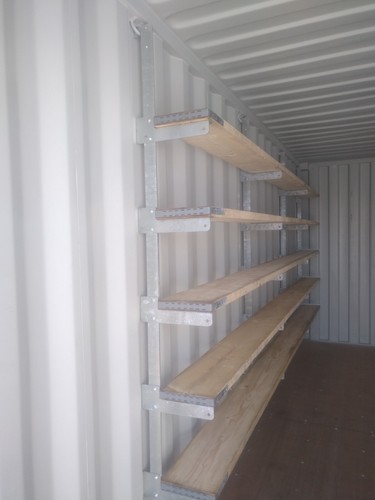 Shelving system for shipping - system,