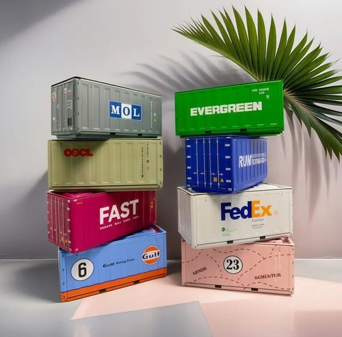 Mini shipping container cargo - container,